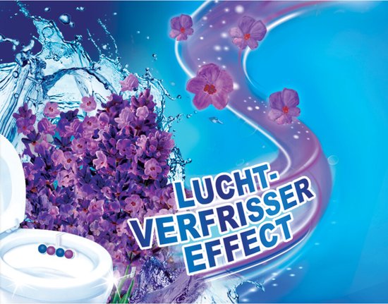 Witte Reus Toiletblok Kracht Actief Lavendel