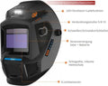 Gude automatic welding hood - Cutting / Grinding and Welding Helmet GSH-3S-VL-TC-2 incl. fan and LED light - With USB connection