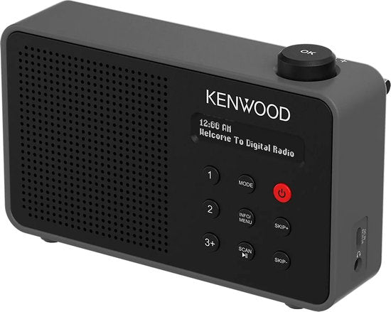 Kenwood CR-M25DAB Draagbare DAB+ radio – Bluetooth 5.3, 7 uur accu – foto 4 van 4
