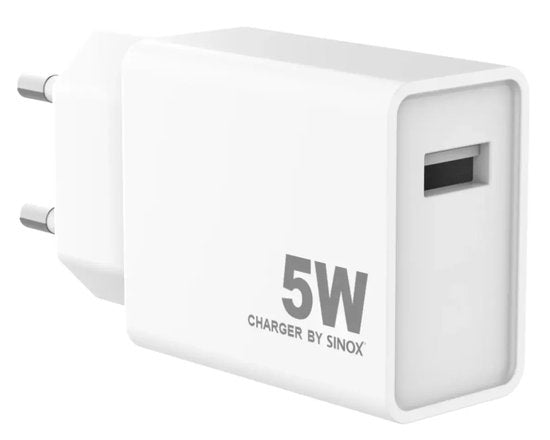 Sinox SXP6005 Oplader – 1× USB, 5 V / 5 W – foto 1 van 3