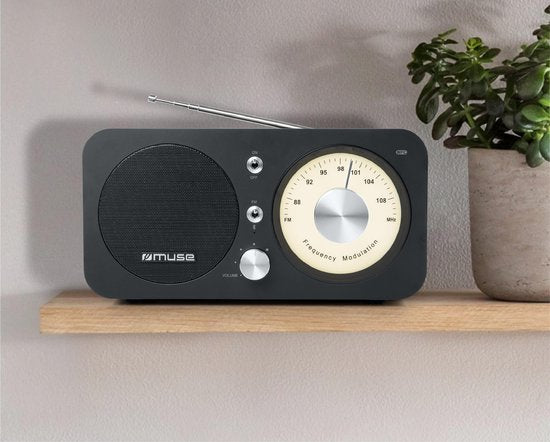 Muse M-095BT Klassieke radio – bluetooth, FM-radio met analoge tuner – foto 4 van 4