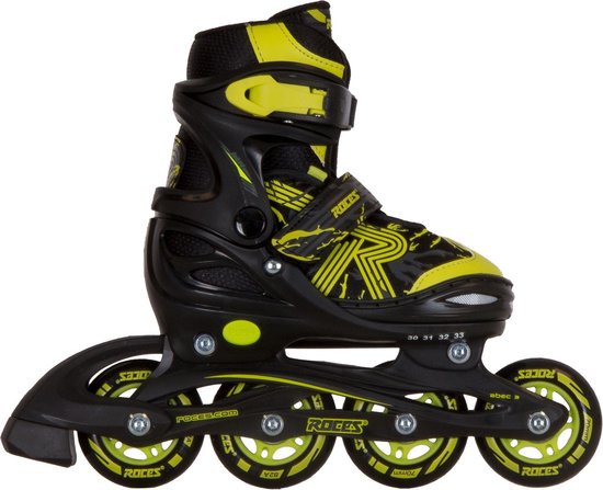 Roces Jokey 3.0 Kinder Skeelers Verstelbaar – Inline Skates – Meegroei Skates – Maat 26-29