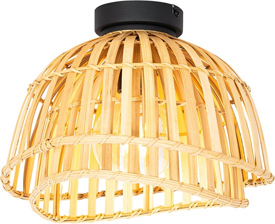 QAZQA Pua Plafondlamp – 1× E27, Ø 30 cm – foto 1 van 4