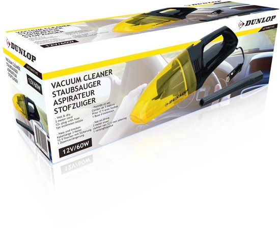 Dunlop Kruimelzuiger 12 V – zwart, 60 W – foto 4 van 4