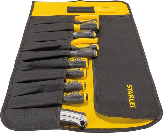 Stanley Gereedschapskoffer 1-93-601 – zwart nylon, 12 compartimenten – foto 4 van 4