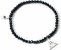 The Carat Shop Harry Potter Halfedelstenen Armband met Zilveren Deathly Hallows Bedel