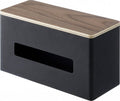 Yamazaki Tissuebox Dubbelzijdig - Rin - Bruin