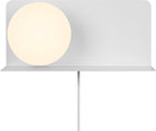 Nordlux Lilibeth Wandlamp – 1× E14, wit – foto 1 van 4