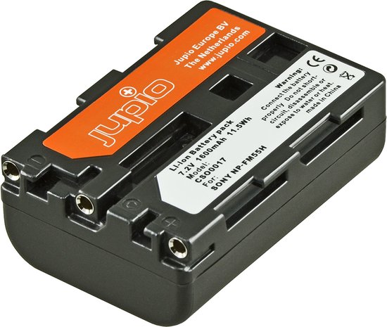 Jupio NP-FM55H / NP-FM50 / NP-FM51 / NP-QM50 / NP-QM51 - Accu Camera
