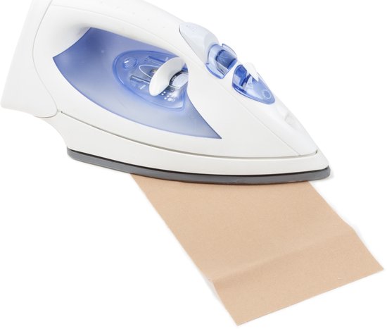 Bo-Camp Reparatiedoek opstrijkbaar – katoen, 34 × 12 cm – foto 2 van 3