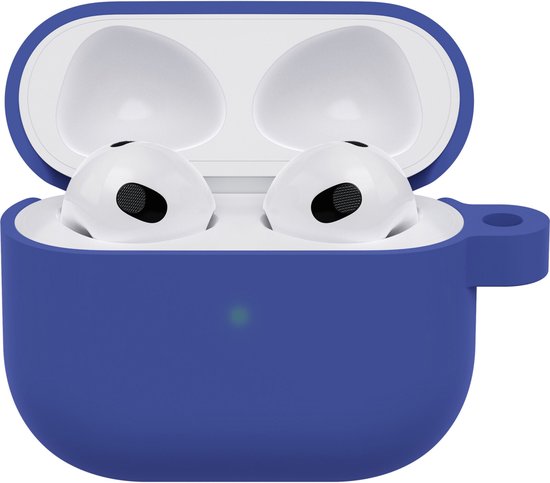 OtterBox AirPods 3rd gen hoes – blauw, siliconen – foto 1 van 4