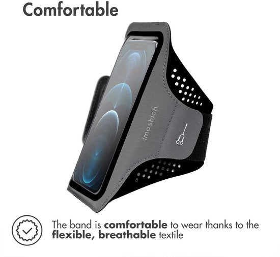 imoshion Hardloop telefoonhouder – sportarmband, 5 t/m 6,1 inch – foto 2 van 4
