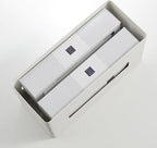 Yamazaki Rin Tissuebox dubbelzijdig – 26 × 11 × 14 cm, staal en hout – foto 3 van 4