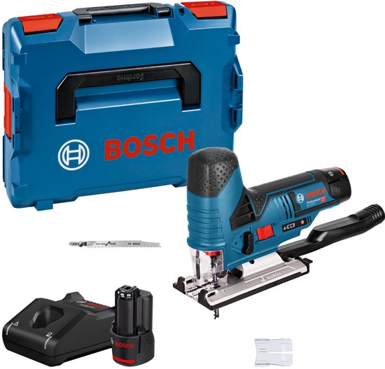 Bosch GST 12V-70 decoupeerzaag – 12 V, 2× accu 3,0 Ah – foto 2 van 4