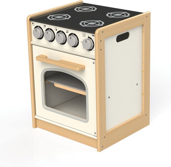 Tidlo Education Kooktoestel van hout – 60 × 40 × 35 cm, voor binnen – foto 1 van 3