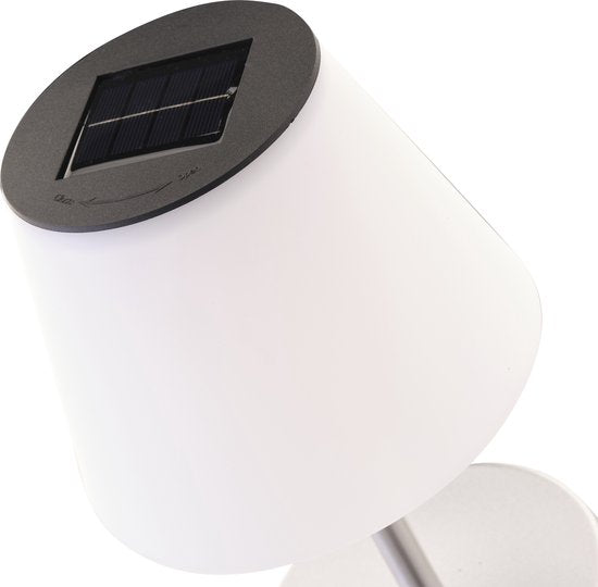 Luxform Maspalomas Solar tafellamp – 15 lm, IP44 – foto 2 van 4