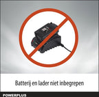 Powerplus POWEB2010 accuslagschroevendraaier – 18 V, 80 Nm – foto 4 van 4