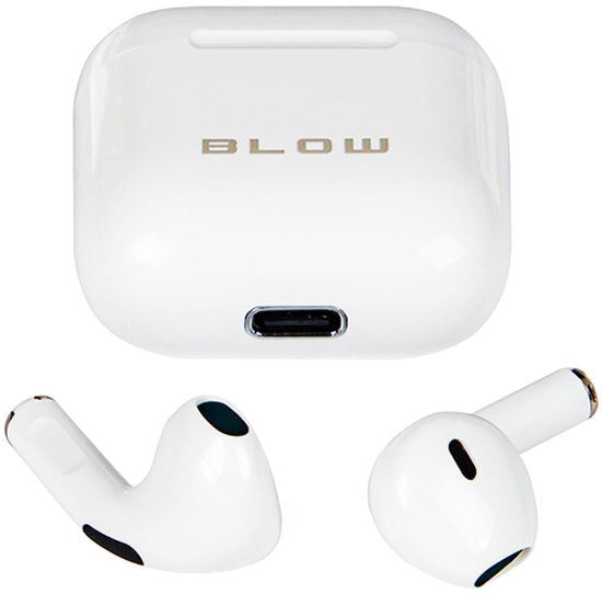 BLOW I15 Draadloze Oordopjes - Bluetooth 5.3 - Met Oplaadcase 300mAh - 35mAh - Wit