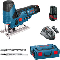Bosch GST 12V-70 decoupeerzaag – 12 V, 2× accu 3,0 Ah – foto 1 van 4