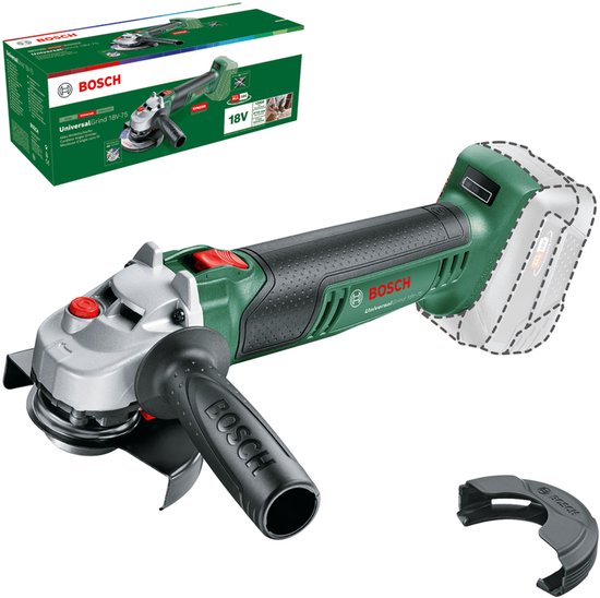 Bosch UniversalGrind 18V-75 Haakse slijper – 18 V, Ø 115 mm – foto 4 van 4