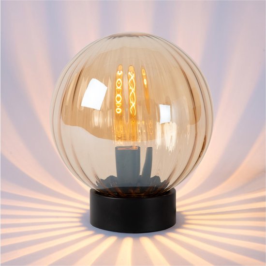 Lucide Monsaraz Tafellamp – 1× E27, Ø 25 cm – foto 3 van 4