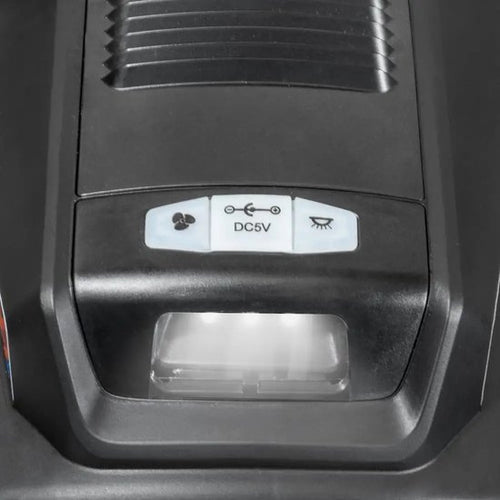 Gude automatic welding hood - Cutting / Grinding and Welding Helmet GSH-3S-VL-TC-2 incl. fan and LED light - With USB connection