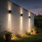Calex Bergamo wandlamp up & downlight – 2× GU10, IP54 – foto 3 van 4