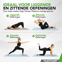 Tunturi Yogamat – 183 × 61 cm, 8 mm dik – foto 4 van 4