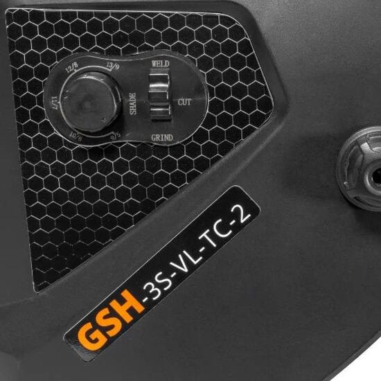 Güde GSH-3S-VL-TC-2 automatische lashelm – met ventilator en LED-licht, USB – foto 3 van 3