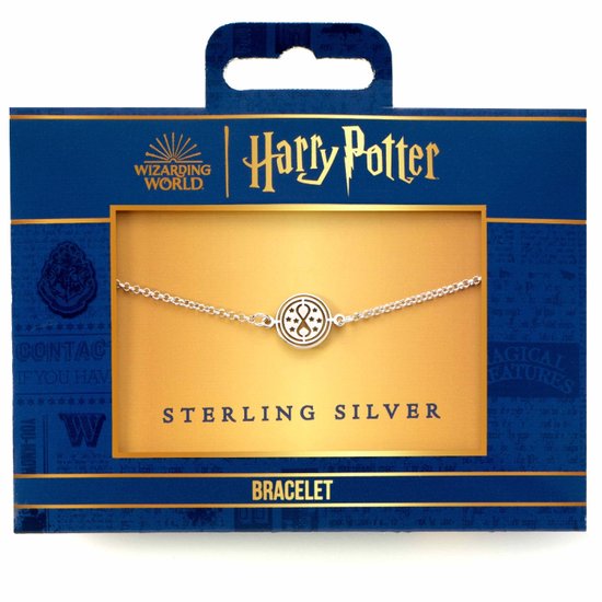 The Carat Shop Harry Potter Zilveren Time Turner Bedelarmband