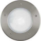 EGLO Riga 3 grondinbouwlamp – 1× E27, IP67 RVS – foto 1 van 4