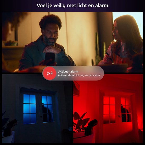 Philips Hue Secure bedrade beveiligingscamera – IP65, voor binnen en buiten – foto 4 van 4