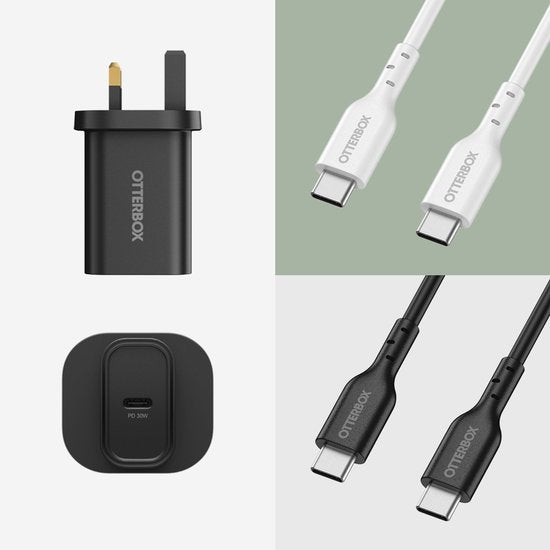 OtterBox 78-81345 oplader voor mobiele apparatuur Universeel Zwart AC Snel opladen Binnen