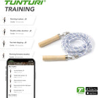 Tunturi Springtouw van nylon – 280 cm, houten handgrepen – foto 3 van 3