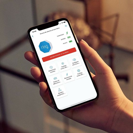 Ring Alarm Buitensirene – weerbestendig, via app bedienbaar – foto 4 van 4