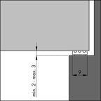 Ellen Tochtband K-profiel – 9 × 3 mm × 7,5 m, voor kieren 1 tot 4 mm – foto 2 van 4