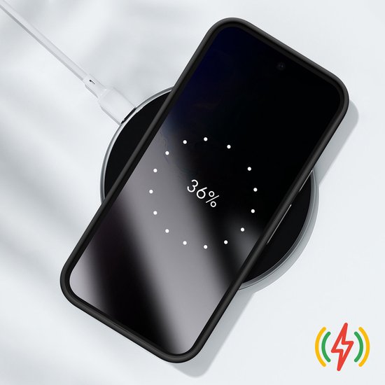 Origineel Google Pixel 9 Pro XL Hoesje Duurzaam Siliconen Back Cover Zwart