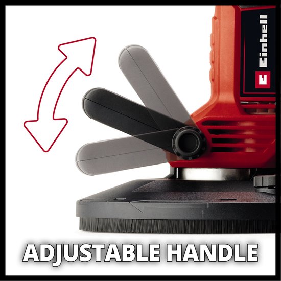 Einhell TC-DWS 225 Elektrische wandschuurmachine – 1220 W, Ø 225 mm – foto 2 van 4