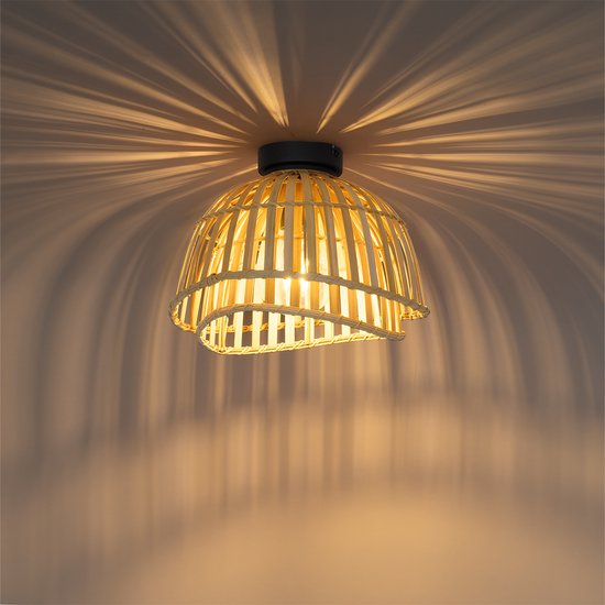 QAZQA Pua Plafondlamp – 1× E27, Ø 30 cm – foto 4 van 4