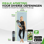 Tunturi Yogamat – 183 × 61 cm, 8 mm dik – foto 3 van 4