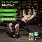 Tunturi Verstelbare dumbbell 2,5–12,5 kg – Selector, 5 gewichten – foto 4 van 4