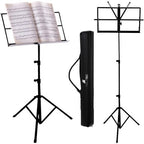 Malatec Muziekstandaard verstelbaar, inklapbaar – 123 cm, metaal – foto 2 van 4