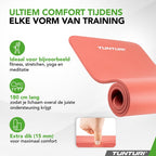 Tunturi NBR Yogamat – 180 × 60 cm, dikte 15 mm – foto 4 van 4