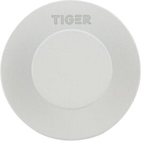 Tiger Urban - Small towel hook (1x) - No drilling required - 3M self-adhesive tape - 2 decorative rings - White