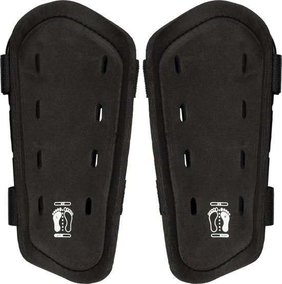 Avento Scheenbeschermers Double Strap – maat S, PP kap met EVA foam – foto 2 van 4