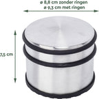BRASQ Deurstopper RVS – 1,1 kg, voor binnen en buiten – foto 2 van 4