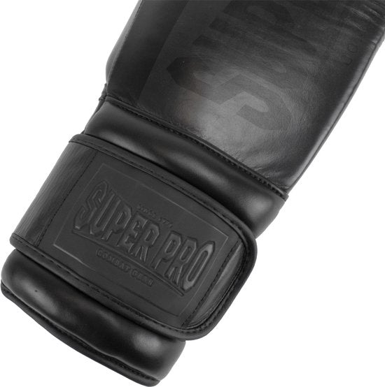 Super Pro Bruiser Kickbokshandschoenen – 12 oz, leer – foto 4 van 4