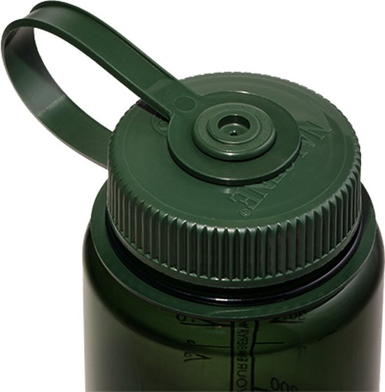 Nalgene - Wide Mouth Bottle - drinking bottle - water bottle - leakproof - 500ml - BPA free - SUSTAIN - Jade
