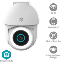 Nedis SmartLife Buitencamera WIFICO22CWT – 3 MP, spotlight en pan & tilt – foto 1 van 4
