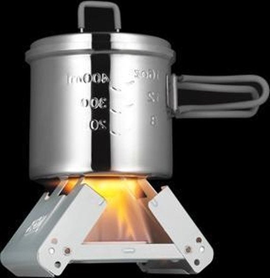 Esbit Pocket Stove Burner M - Incl. 2x27g Esbit Blocks - Compact